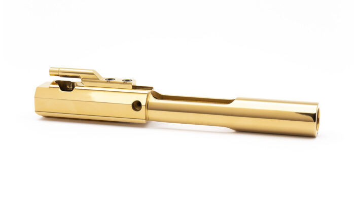 AR10 Steel Bolt Carrier w/ Key - Mystic Gold