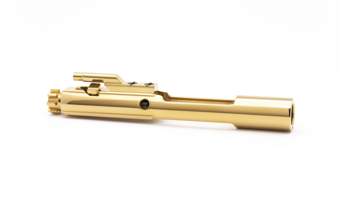 AR15 Steel Bolt Carrier Group - Mystic Gold