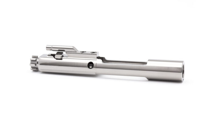 AR15 Titanium Bolt Carrier Group - Mystic Silver